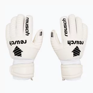 Rękawice bramkarskie dziecięce Reusch Legacy Arrow Silver white - Piłka nożna - miniaturka - grafika 1