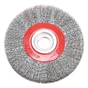 Akcesoria do elektronarzędzi - VERTO Szczotka druciana tarczowa 125 x 20 mm - miniaturka - grafika 1