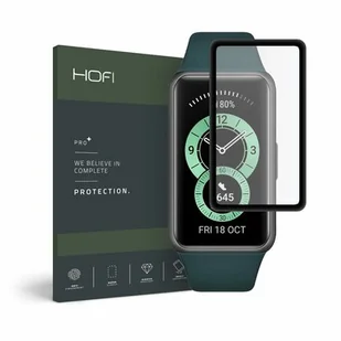 Hofi Szkło hybrydowe HOFI Hybrid Glass do HUAWEI Band 6 Czarny - Akcesoria do smartwatchy - miniaturka - grafika 1