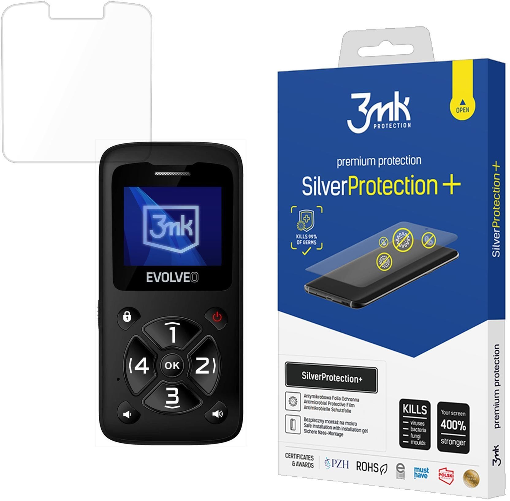 EVOLVEO EASYPHONE ID - 3MK SILVERPROTECTION+