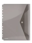 Teczki i skoroszyty - Donau Teczka na zatrzask wpinana - dymna - miniaturka - grafika 1