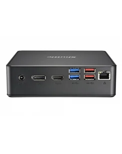 TANIA DOSTAWA ! -  ! Shuttle Barebone NC40U5 Black (Core i5-1235U) 24/7, Dual Video, Ultra HD - Zestawy komputerowe - miniaturka - grafika 1