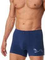 Majtki męskie - SZORTY KEY MXH-455 A23 -4XL (kolor niebieski, rozmiar 3XL) - miniaturka - grafika 1