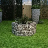 Donice - vidaXL Donica gabionowa w kształcie sześciokąta 100 x 90 50 cm - miniaturka - grafika 1