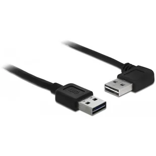 Delock EASY-USB-KAB.2.0 A (gewink. RE/LI)-> eus-A 0.5 m Czarny 85176 - Kable USB - miniaturka - grafika 1