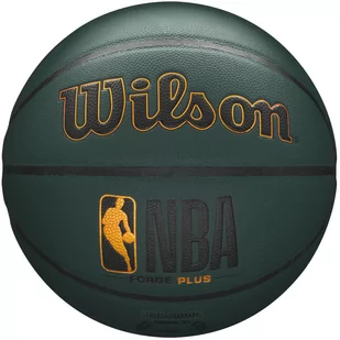 Wilson NBA Forge Plus Ball WTB8103XB, unisex, piłki do koszykówki, Zielone - Koszykówka - miniaturka - grafika 1