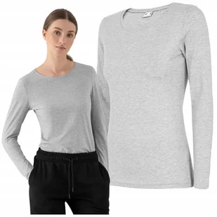 LONGSLEEVE BLUZA damska 4F koszulka TSDL350 XS - Bluzki damskie - miniaturka - grafika 1