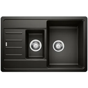 Blanco Zlew LEGRA 6S Compact Czarny odwracalny 526085 - Zlewozmywaki - miniaturka - grafika 1