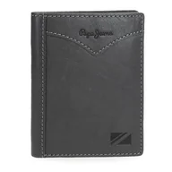 Portfele - Pepe Jeans Pionowy portfel z portmonetką szary 8,5x10,5x1 cm Skóra by Joumma Bags, Szary, Talla única, Pionowy portfel z portfelem - miniaturka - grafika 1