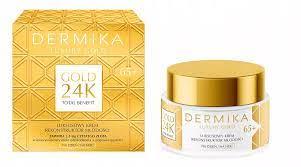 Dermika Gold 24k Krem do twarzy dzień i noc 65+ 50 ml