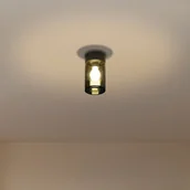 Lampy ogrodowe - FARO BARCELONA Lampa sufitowa zewnętrzna Kila. szary dym - miniaturka - grafika 1