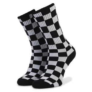 Vans Skarpety Wysokie Dziecięce By Checkerboard Crew VN0A3I74HU01 r.31.5-38 Black/White - Skarpetki damskie - miniaturka - grafika 1