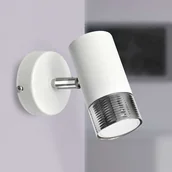 Lampy ścienne - Milagro Kinkiet DANI WHITE/CHROME 1xGU10 MLP6225 - miniaturka - grafika 1