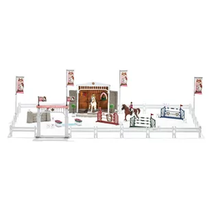 Schleich Horse Club Playsets Big horse show with riders and horses 42338 42338 - Figurki dla dzieci - miniaturka - grafika 1