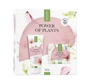 Lirene - Power of Plants Rose - Zestaw prezentowy - Nawilżający balsam do ciała 200 ml + Krem liftingujący 50 ml - Zestawy kosmetyków damskich - miniaturka - grafika 1