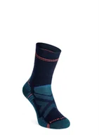 Skarpetki sportowe męskie - Skarpety damskie Smartwool Hike Full Cushion Crew Socks - deep navy - miniaturka - grafika 1