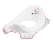 Akcesoria łazienkowe - Nakładka na sedes antypoślizgowa wróżka różowa biała Disney Keeeper - miniaturka - grafika 1