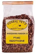 Karma dla ptaków - Herbal Pets Mieszanka nasion III ptaki egzotyczne 150 g - miniaturka - grafika 1
