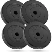 Obciążenia - Obciążenie kompozytowe Logo 5kg 29mm 4szt Gymtek - miniaturka - grafika 1