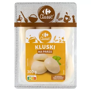 Carrefour Classic Kluski na parze 300 g - Szybkie dania obiadowe - miniaturka - grafika 1