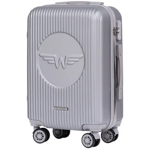 Walizka kabinowa Wings Swallow 3.0 SILVER 20" - Walizki Walizka kabinowa Wings Swallow 3.0 SILVER 20" - Walizki - miniaturka - grafika 1