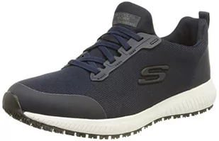 Skechers Damskie sneakersy Squad Sr, Granatowa płaska dzianina, 37.5 EU - Sneakersy damskie - miniaturka - grafika 1