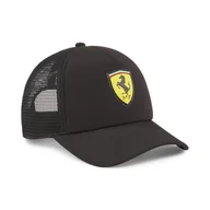 Czapki damskie - Czapka z daszkiem PUMA FERRARI RACE TRUCKER CAP 02516602 – Czarny - miniaturka - grafika 1