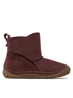 Buty dla dziewczynek - Froddo Kozaki G2160082-11 S Bordowy - miniaturka - grafika 1