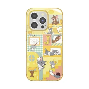 PopSockets Etui do iPhone'a 14 Pro Max z MagSafe, etui na telefon iPhone 14 Pro Max, uchwyt sprzedawany oddzielnie, kompatybilne z bezprzewodowym ładowaniem - Tom & Jerry Chase - Etui i futerały do telefonów - miniaturka - grafika 1
