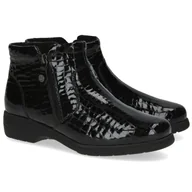 Botki damskie - Botki damskie Caprice 9-25460-45 014 BLACK CROCO R.36 - miniaturka - grafika 1