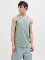 Koszulki męskie - Jack & Jones Top "Jake" w kolorze jasnozielonym - miniaturka - grafika 1