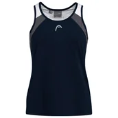 Koszulki sportowe damskie - Dziewczęca koszulka Head  Club 22 Tank Top Girls Dark Blue 140 cm - miniaturka - grafika 1