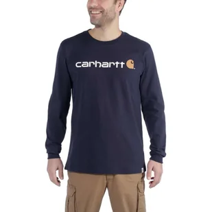 Koszulka męska z długim rękawem Carhartt Relaxed Fit Heavyweight - Koszulki męskie - miniaturka - grafika 1