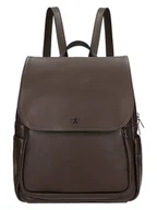 Torebki damskie - Wojas Skórzany plecak w kolorze brązowym - 28 x 33 x 13 cm - miniaturka - grafika 1