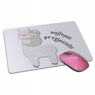 Podkładki pod mysz - Podkładka pod mysz myszkę dla przyjaciela LAMA - miniaturka - grafika 1