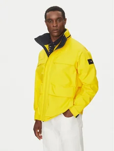Tommy Hilfiger Kurtka przejściowa Regatta Mid Length Jacket MW0MW39200 Żółty Loose Fit - Kurtki męskie - miniaturka - grafika 1