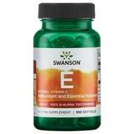 Suplementy diety - Vitamin E 400 IU (100 kaps.) - miniaturka - grafika 1