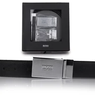 Paski - Pasek HUGO BOSS GIACO 4W1 Dwustronny 2 Klamry 50419568002 - miniaturka - grafika 1