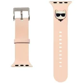 Akcesoria do smartwatchy - Apple Pasek wymienny Karl Lagerfeld Choupette Head na Watch 42/44/45mm KLAWLSLCP - miniaturka - grafika 1