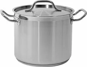 Garnki - Yato GARNEK WYSOKI Z POKRYWKĄ ZE STALI NIERDZEWNEJ 24x20 CM / YG-00003 / YATO 10010073 - miniaturka - grafika 1