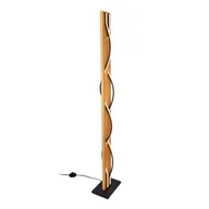 Lampy stojące - Conato lampa podłogowa 2xLED/35W czarna FL-23848-30W-BK-GD - miniaturka - grafika 1