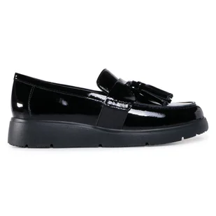 Lordsy Geox D Arlara A D04LCA 00067 C9999 Czarny - Półbuty damskie - miniaturka - grafika 1