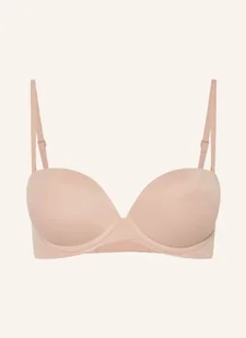 Calvin Klein Biustonosz Push-Up Perfectly Fit beige - Biustonosze - miniaturka - grafika 1