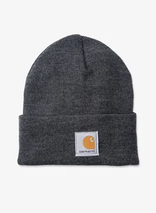 Czapka zimowa Carhartt Watch Hat - coal heather - Czapki męskie - miniaturka - grafika 1