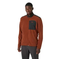 Kurtki męskie - Męska kurtka polarowa Helly Hansen Daybreaker Block Jacket iron oxide - M - miniaturka - grafika 1