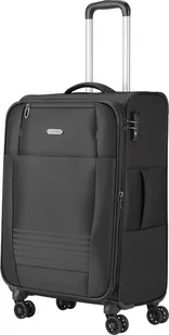 Walizka średnia Travelite Seaside 66 cm czarna - Walizki - miniaturka - grafika 1