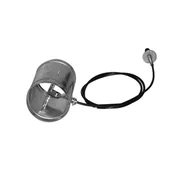 Kominy i akcesoria - Prodmax Przepustnica z cięgnem śr. 125 mm - miniaturka - grafika 1