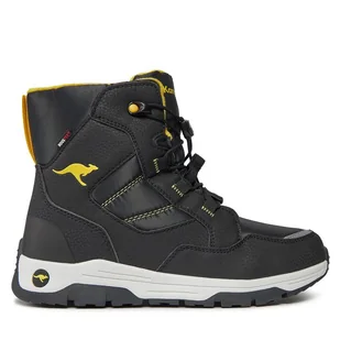 Śniegowce KangaRoos K-Mj North Rtx 18928 000 5062 Czarny - Buty dla chłopców - miniaturka - grafika 1