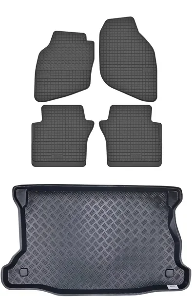 dywaniki + bagażnik do: Honda Jazz II 2002-2008 hatchback