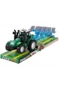 Traktor z pługiem Trifox - Samochody i pojazdy dla dzieci - miniaturka - grafika 1